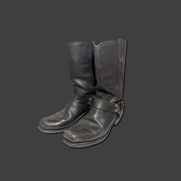 Durango Other - Durango DB10 Motorcycle Boots‎ Size 10 Black Leather Riding Harness